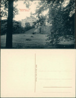 Ansichtskarte Waldenburg (Sachsen) Schloss - Parkseite 1914 - Waldenburg (Sachsen)
