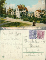 Postcard Karlsbad Karlovy Vary Westend - Straßenpartie 1912 - Tchéquie