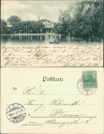 Ansichtskarte Wiesbaden Kurhaus - Gartenansicht 1901 - Wiesbaden