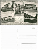 Ansichtskarte Lauterbach (Hessen) Mehrbild: Neubauten, Schule 1965 - Lauterbach