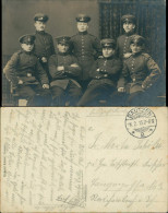 Ansichtskarte Bautzen Budyšin Atelierfoto - Soldaten 1915 - Bautzen