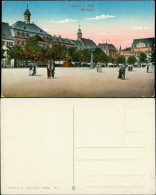Ansichtskarte Hanau Marktplatz 1914  - Hanau