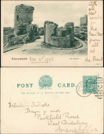 Postcard Aberystwyth Aberystwyth Castle Ruines/Burg Ruine 1902 - Autres & Non Classés