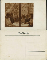Foto  Familienfoto Auf Dem Balkon In Der Stadt 1918 Privatfoto - Children And Family Groups