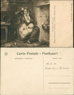 Faim, Folie, Crime/Künstlerkarte "Hunger, Wahnsinn, Verbrechen" Belgien 1918 - 1900-1949
