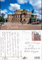 Innere Altstadt-Dresden Semperoper, Farbige Postkarte Frankiert 2010 - Dresden