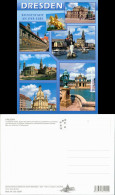 Dresden Kunststadt An Der Elbe, Stadtteilansichten, Mehrbildkarte 2000 - Dresden