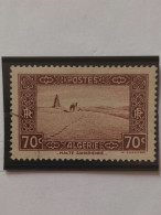 D45- TIMBRE OBLITÉRÉ ALGÉRIE,  DÉPARTEMENT FRANÇAIS N °138- ANNÉE 1938/41-" TYPE DE 1936: HALTE SAHARIENNE ". - Used Stamps