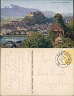 Salzburg Festung Hohensalzburg, Panorama Gegen Den Untersberg 192 - Altri & Non Classificati