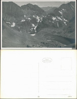 Alpen (Allgemein) Berg Panorama, See (vermutlich Österreich) 1950 - Unclassified