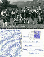 Ansichtskarte  Musikgruppe Trachtenverein Weissenbach Sensentanz 1966 - Musique Et Musiciens