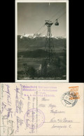 Villach Villach-Kanzelbahn Blick Auf Villach Und Mangart (2672m), 1928   AK - Andere & Zonder Classificatie
