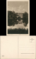 Ansichtskarte Friedrichroda Schloss Reinhardsbrunn - Seeseite 1928 - Friedrichroda