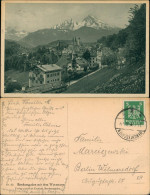 Ansichtskarte Berchtesgaden Panorama-Ansicht Mit Blick Zu Den Alpen 1926 - Berchtesgaden