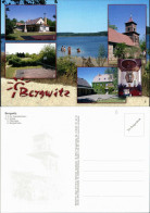 Bergwitz Bergwitzsee Freizeitenheim Kirche Pfarrhaus Mehrbild-AK 2000 - Autres & Non Classés