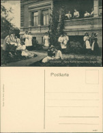 Ansichtskarte Gernrode-Quedlinburg Töchterheim - Mädchen Im Garten 1913 - Autres & Non Classés