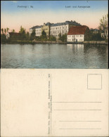 Ansichtskarte Freiberg (Sachsen) Amtsgericht Und Landgericht 1913 - Freiberg (Sachsen)