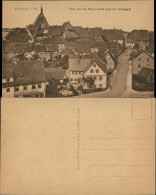 Freiberg (Sachsen) Blick Von Der Bürgerschule Nach Der Südstadt 1913 - Freiberg (Sachsen)