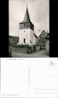 Neuenstadt Am Kocher Partie A.d. Mörike-Kirche, Kirchenuhr, Church Eglise 1965 - Autres & Non Classés