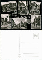 Ansichtskarte Herborn 700 Jahre Jubiläums-Sonder-Postkarte 6 Ansichten 1964 - Autres & Non Classés