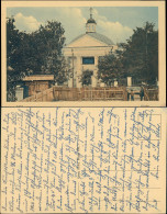 Postcard Lida Ліда Lyda Лида Kirche - Straße - Holzverhau 1916 - Belarus