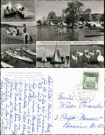 Gaden-Waging Am See Camping Gaden - Schwanenplatz Mehrbildkarte 1969 - Other & Unclassified