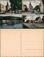 Ansichtskarte Uelsen 4 Bild: Straße, Gasthaus 1955 - Other & Unclassified