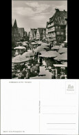 Ansichtskarte Biberach An Der Riß Marktplatz - Markttreiben 1963 - Biberach