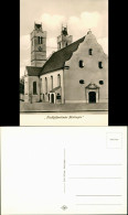 Ansichtskarte Wertingen Stadt-Pfarrkirche Kirche Church Eglise 1955 - Other & Unclassified