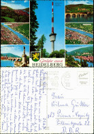 Ansichtskarte Heidelberg Fernsehturm Auf Dem Königsturm MB 1970 - Heidelberg