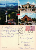 Postcard Kuopio Fernsehturm, Markt 1976 - Finland