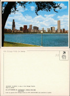 Chicago "The Windy City" Skyline Panorama Mit Wolkenkratzer 1980 - Autres & Non Classés