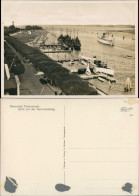 Travemünde-Lübeck Hafen, Blick Auf Die Travemündung, Schiffe 1930 - Autres & Non Classés