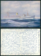 BARCOS SHIP BATEAU PAQUEBOT STEAMER [ BARCOS # 05137 ] - PORTUGAL COMPANHIA COLONIAL NAVEGAÇÃO PAQUETE PATRIA 12-1952 - Steamers