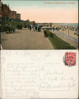 Postcard Aberdeen The Beach And Bathing Station 1912 - Autres & Non Classés