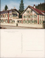 Ansichtskarte Oberammergau Bauernhäuser Hänsel- Und Kretelhaus 1913 - Oberammergau
