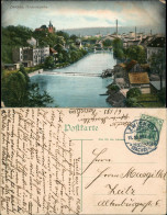 Ansichtskarte Zwickau Muldenpartie - Stadt Fabriken 1900 - Zwickau