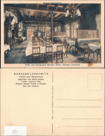 Loschwitz-Dresden Restaurant Weißer Adler Innen Weißer Hirsch 1922 - Dresden