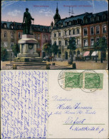 Ansichtskarte Wilhelmshaven Bismarckplatz Mit Denkmal 1921 - Wilhelmshaven