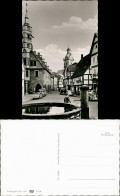Ansichtskarte Korbach Straßenpartie Am Rathaus VW Käfer 1958 - Korbach