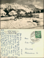 Ansichtskarte Oberjoch-Bad Hindelang Bergwelt Von Oberjoch Skihütte 1955 - Other & Unclassified