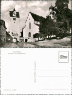 Ansichtskarte Isny Wassertor Mit Nikolauskirche 1961 - Other & Unclassified