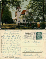 Ansichtskarte Langebrück-Dresden Straßenpartie Am Kurhaus 1923 - Dresden