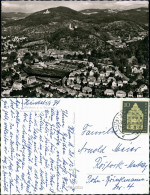Ansichtskarte Weinheim (Bergstraße) Luftbild 1957 - Weinheim