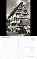 Ansichtskarte Blaubeuren Altes Historisches Fachwerkhaus "Hohe Will" 1960 - Autres & Non Classés