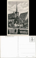 Ansichtskarte Bad Windsheim Partie Am Spitalhof Gebäude, Blick Kirche 1955 - Autres & Non Classés