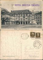 Trient Trento Hotel Bristol Trento Piazza Vittorio Emanuele III. 1935 - Autres & Non Classés