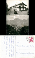 Bernau Am Chiemsee Echtfoto-AK Mit Haus Schellmoser & Chiemsee Panorama 1960 - Autres & Non Classés