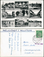 Neustadt Holstein MB   Hafen Markt Strasse, Strandbad, Jugendherberge  1956 - Autres & Non Classés
