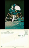 Ansichtskarte  Man's First Landing On The Moon Weltraum 1977 - 1946-....: Moderne